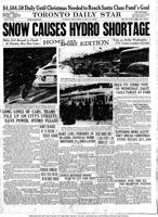Big snowfalls in Toronto's past