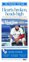 The Sunday Star's front page reminds Toronto to keep its head high