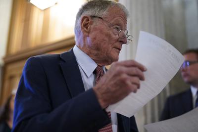 Sen. Jim Inhofe said the $45 billion topline increase to the annual defense policy bill was "everything I hoped for."