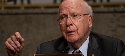 Sen. Patrick Leahy speaks during a Senate Judiciary Committee hearing on August 5, 2020.