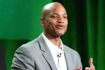 Author and entrepreneur Wes Moore speaks onstage during a panel discussion.