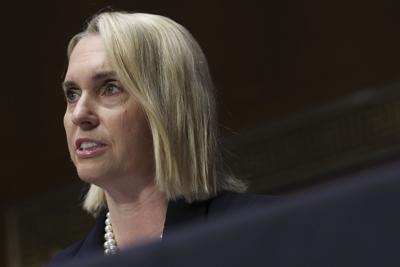 Bridget Brink testifies before the Senate Foreign Relations Committee on May 10, 2022 in Washington, D.C.