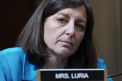 Rep. Elaine Luria (D-Va.) listens as the House select committee investigating the Jan. 6, 2021, attack on the Capitol holds a hearing at the Capitol in Washington, June 16, 2022.