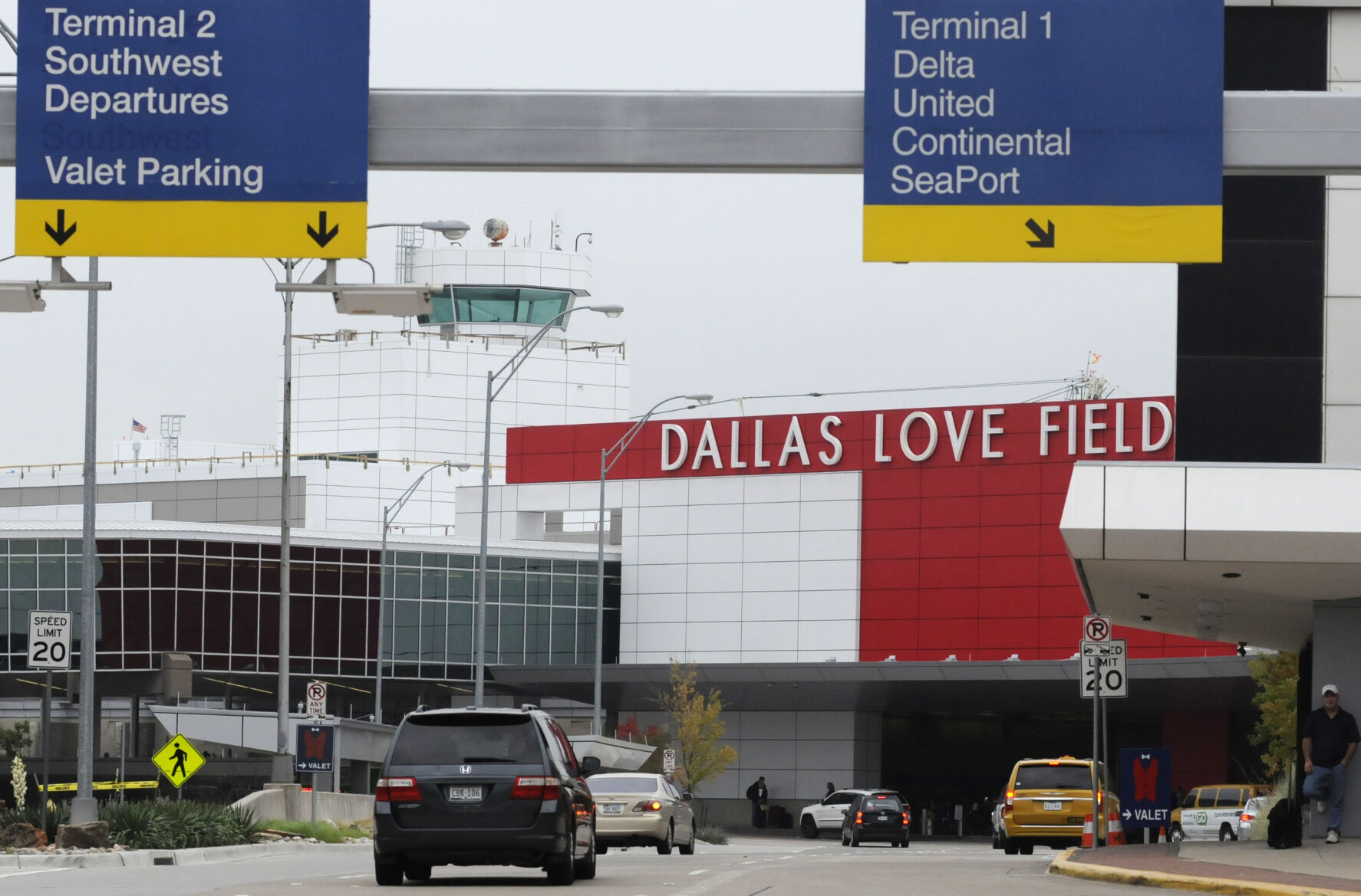 Dallas' Love Field airport.