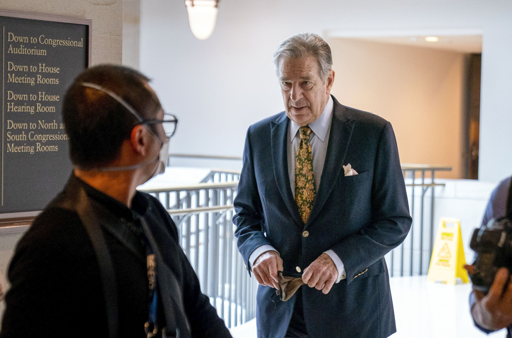 Paul Pelosi was taken into custody late Saturday in Napa County north of San Francisco, according to a sheriff’s office online booking report.