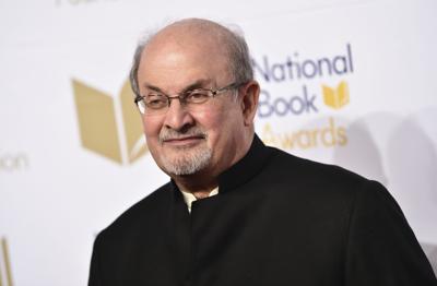 Salman Rushdie attends the 68th National Book Awards Ceremony and Benefit Dinner in New York.