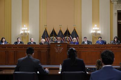 The House select committee tasked with investigating the January 6th attack on the Capitol meets in Washington.