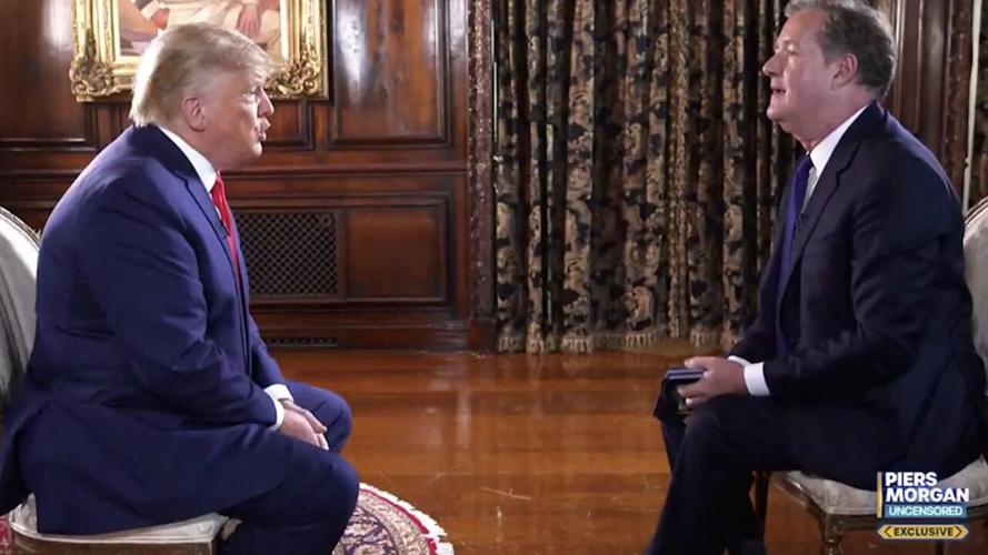 Preview shows Trump ending Piers Morgan interview over false election claims