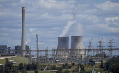 The Liddell Power Station and Bayswater Power Station  are seen in Australia on Nov. 2, 2021.