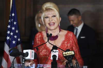 Ivana Trump speaks at an event on June 13, 2018, in New York.