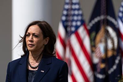 Vice President Kamala Harris at a White House event in April.