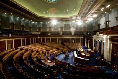 The U.S. House of Representatives chamber is seen Dec. 8, 2008 in Washington, D.C.