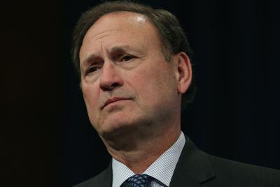 Justice Samuel Alito is pictured.