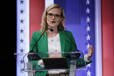 Sarah Godlewski, who has served as state treasurer since 2019, is the third Wisconsin Democrat to announce the end of their primary Senate campaign this week.