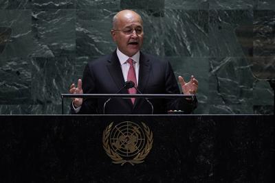 “Look, at the end of the day, nations act upon their interest,” Iraqi President Barham Salih said in an interview that aired Sunday on CNN's “Fareed Zakaria GPS.”