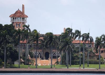 Donald Trump's Mar-a-Lago estate is shown in Palm Beach, Fla., in July 2019.