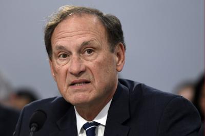 Supreme Court Justice Samuel Alito testifies before the House Appropriations Committee in 2019.