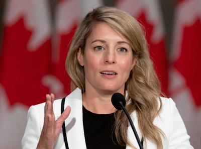 “We want to make sure that we have a relationship with China,” Canadian Foreign Minister Melanie Joly said. “My goal is to make sure that we reestablish ties.”