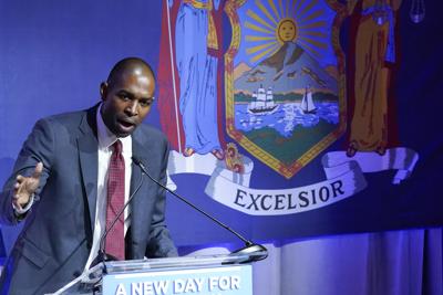 Lt. Gov. Antonio Delgado won his Democratic primary Tuesday night to serve a full four-year term.