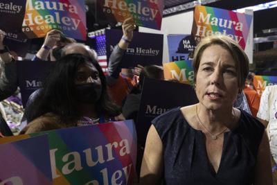 Maura Healey secured the party’s endorsement for governor at last weekend’s state convention with a resounding 71 percent support from delegates.