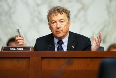 Sen. Rand Paul speaks at a committee hearing at Capitol Hill on September 30, 2021 in Washington, D.C.