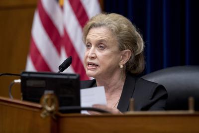 Rep. Carolyn Maloney (D-N.Y.) speaks during a House Committee on Oversight and Reform hearing on the 2020 Census​ on Capitol Hill, Wednesday, July 29, 2020, in Washington.