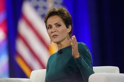 Kari Lake, Republican candidate for Arizona governor, speaks at the Conservative Political Action Conference in Dallas, Aug. 5, 2022.