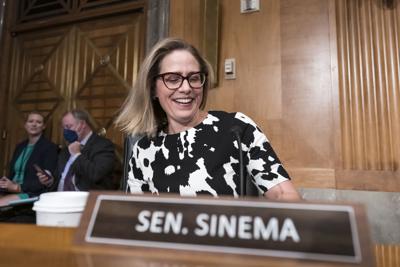 Sen. Kyrsten Sinema’s team was generally clued into that package and she told leaders in mid-July she still didn’t support the carried interest provision.