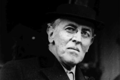 Woodrow Wilson is shown in 1924.  (AP Photo)