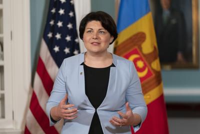 Prime Minister Natalia Gavrilita noted Moldova's "troubled history in a complicated region" of the world, something that continues to this day.