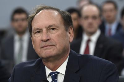 Justice Samuel Alito testifies before the House Appropriations Committee on Capitol Hill in Washington on March 7, 2019.