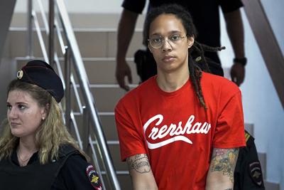 Brittney Griner, the Phoenix Mercury center and WNBA all-star, was detained at Moscow’s Sheremetyevo Airport in February while returning to play basketball in Russia.