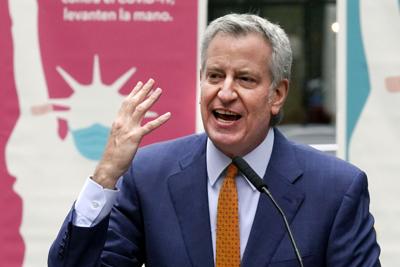 "It's clear the people of #NY10 are looking for another option and I respect that," former Mayor Bill de Blasio said in a tweet.