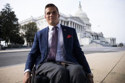 Rep. Madison Cawthorn (R-N.C.) on Capitol Hill.