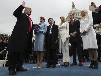 In glass-walled offices and palace-chic drawing rooms, Don Jr., Ivanka and Eric Trump reminisce about growing up with Trump as a dad with some weird mix of awe and resignation.