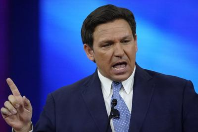 Republican Gov. Ron DeSantis, a likely 2024 hopeful, takes shots at the president whenever the opportunity arises.