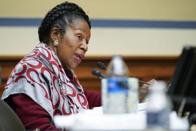 Rep. Sheila Jackson Lee speaks during a House hearing.