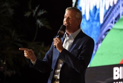 “People are hurting. They need help, they need help fast, and they need leaders who can actually get them help now and know how to do it,” Bill de Blasio said.