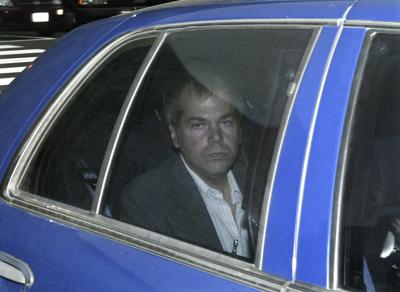 John Hinckley Jr. arrives at U.S. District Court in Washington on Nov. 18, 2003.