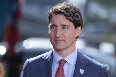 Prime Minister Justin Trudeau of Canada arrives for the opening ceremonies of the IX Summit of the Americas on June 8, 2022, in Los Angeles, California.