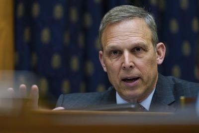 Rep. Scott Perry (R-Pa.) speaks during a House Foreign Affairs Committee hearing on Capitol Hill in Washington.