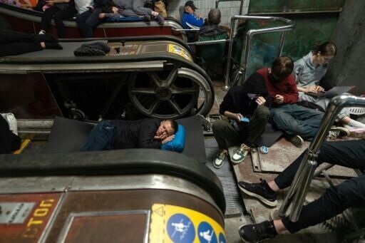 The Kyiv subway has doubled as a shelter