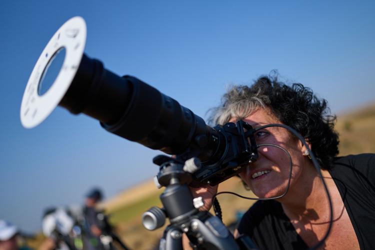 Rare solar eclipse is a dramatic celestial spectacle for millions across Europe, in photos