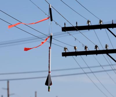 Hung up on the line