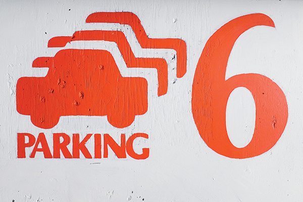 40224 Sign Parkingcar