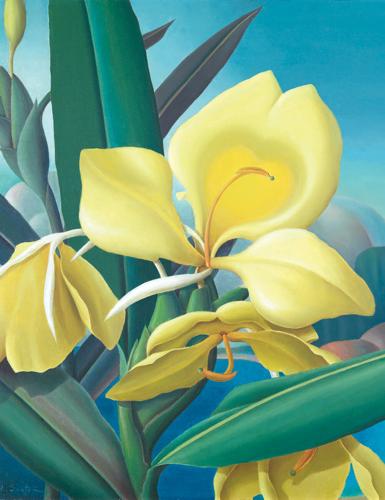 43093 Artdeco Yellowginger