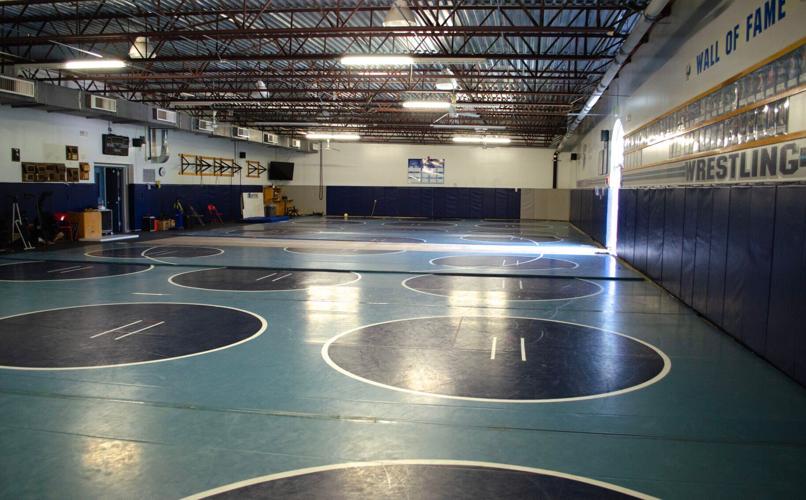 Great Falls High wrestling room