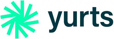 Yurts AI White Horizontal Version Logo (PRNewsfoto/Yurts AI)