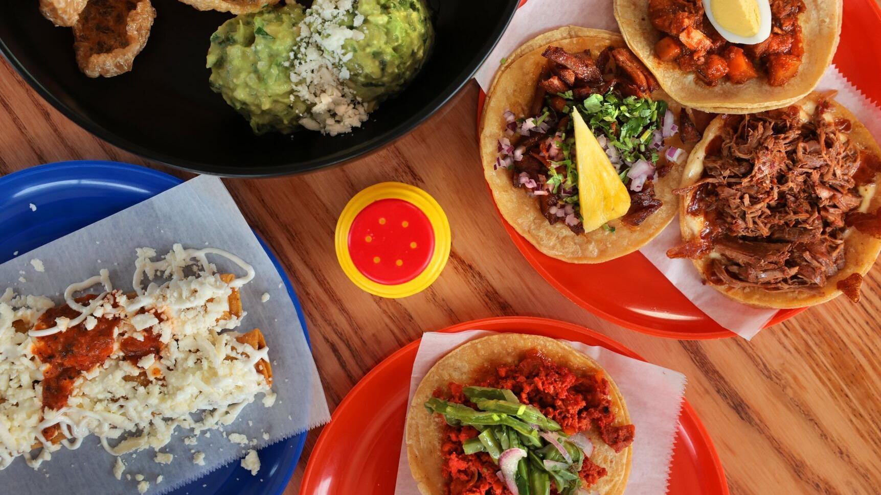 The tacos are the draw at Mestiza