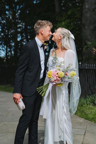Couple spend just £3k on their wedding – by hiring an Airbnb and ordering Dominoes